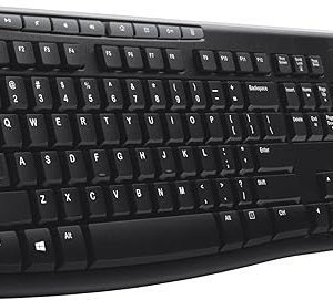 Logitech K270 Wireless Keyboard for Windows, 2.4 GHz Wireless, Full-Size, Number Pad