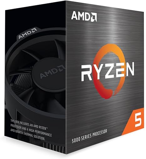 AMD Ryzen 5 5500 6-Core, 12-Thread Unlocked Desktop Processor with Wraith Stealth Cooler - Image 2