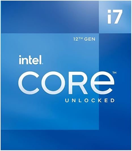Intel Core i7-12700K Gaming Desktop Processor with Integrated Graphics and 12